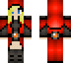 cloaked girl