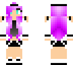 cool purple girl