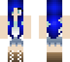 cute blue hair fixed