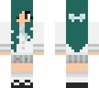 cyan battle  school uniform