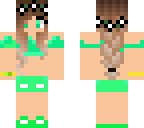 green girl
