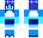 lapis flower crown bob