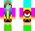 multi colored pokemon go trainer