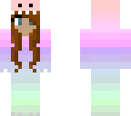 pastel rainbow dino