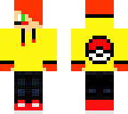 pixelmon hoodie long hair version
