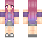 purple and pink