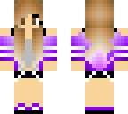 purple school girl