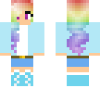 rainbow dash girl edit