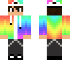 rainbow hat boy