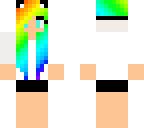rainbow white girl