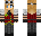 steampunk girl red