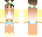 tumblr yellow summer girl with brown eyes