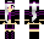 white haired tomboy