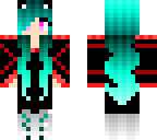 winter cat girl
