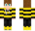 yellow stripped teen