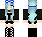 black katelyn with blue goggles