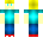 blond guy light blue edition