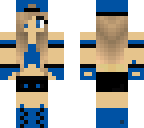 blue bad girl