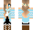 blue girl