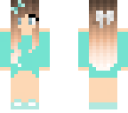 blue girl