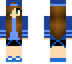 blue girl