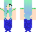 blue mermaid