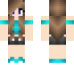 blue summer girl