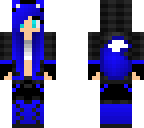 blue wolf girl