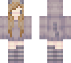 chiba brown hair pusheen girl