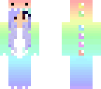 coelianano's amazing rainbow dino onsie