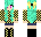 cute aqua girl