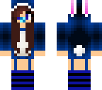 cute blue bunny baby