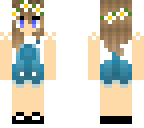 cute overalls girl