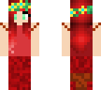 fire mermaid