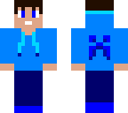 gamer blue azul