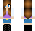 girl with purple shirt 
