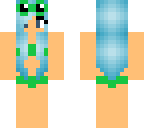 green bikini