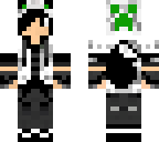 green but mostly black