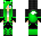 green wolf girl
