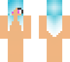 hair base blue