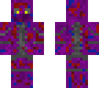 hombre morado