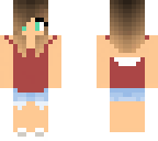 new pretty girl with nearly strapless shirt