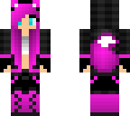 pink wolf girl