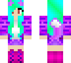 purple cat girl
