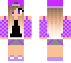 purple girl