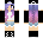 purple girl