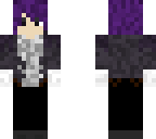 purple hair kid