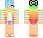 rainbow girl