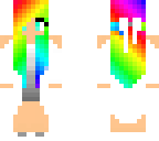 rainbow girl