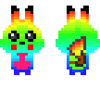 rainbow pikachu